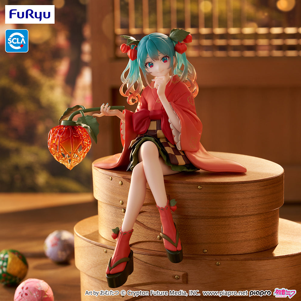 Hatsune Miku - Noodle Stopper Prize Figure - Flower Fairy Winter Cherry