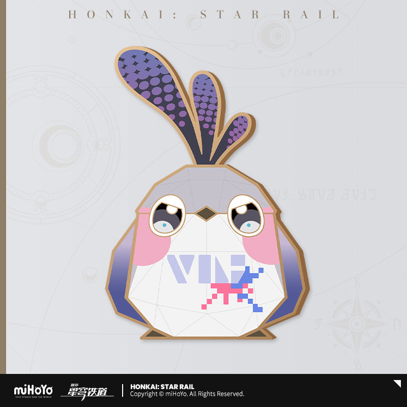Honkai: Star Rail - Origami Bird Clash Series - Enamel Bookmark